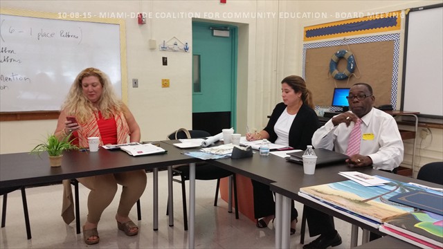 10-08-15 - MIAMI-DADE COALITION FOR COMMUNITY EDUCATION - BOARD MEETING (18)