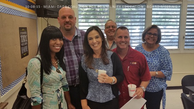 10-08-15 - MIAMI-DADE COALITION FOR COMMUNITY EDUCATION - BOARD MEETING (4)