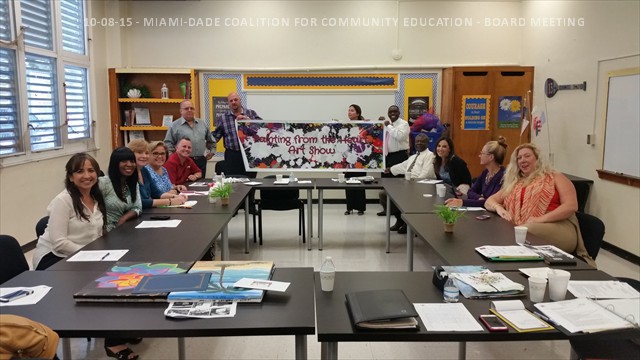 10-08-15 - MIAMI-DADE COALITION FOR COMMUNITY EDUCATION - BOARD MEETING (5)