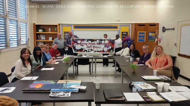 10-08-15 - MIAMI-DADE COALITION FOR COMMUNITY EDUCATION - BOARD MEETING (6)