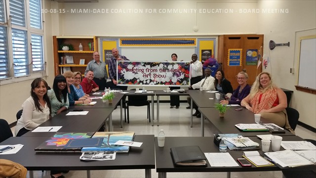 10-08-15 - MIAMI-DADE COALITION FOR COMMUNITY EDUCATION - BOARD MEETING (7)