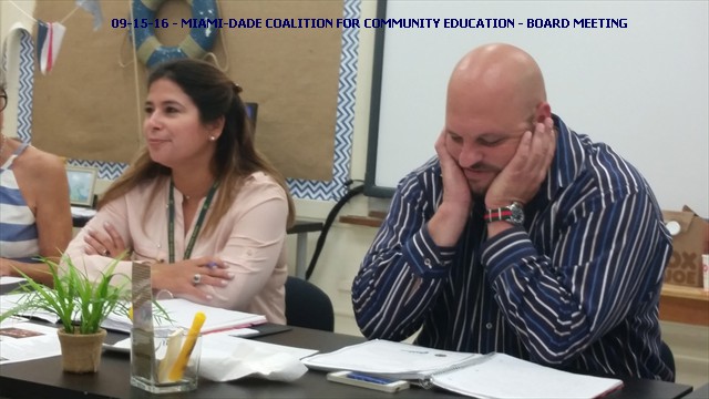 09-15-16 - MIAMI-DADE COALITION FOR COMMUNITY EDUCATION - BOARD MEETING (12)