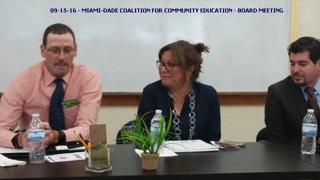09-15-16 - MIAMI-DADE COALITION FOR COMMUNITY EDUCATION - BOARD MEETING (16)