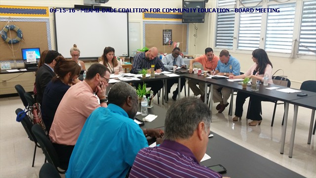 09-15-16 - MIAMI-DADE COALITION FOR COMMUNITY EDUCATION - BOARD MEETING (23)