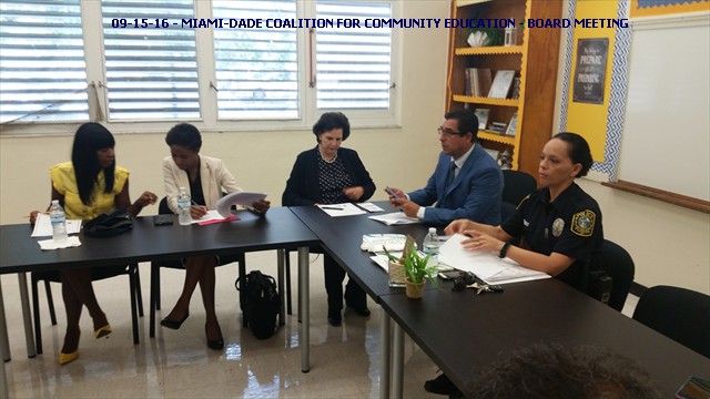 09-15-16 - MIAMI-DADE COALITION FOR COMMUNITY EDUCATION - BOARD MEETING (24)