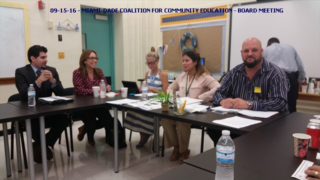 09-15-16 - MIAMI-DADE COALITION FOR COMMUNITY EDUCATION - BOARD MEETING (9)